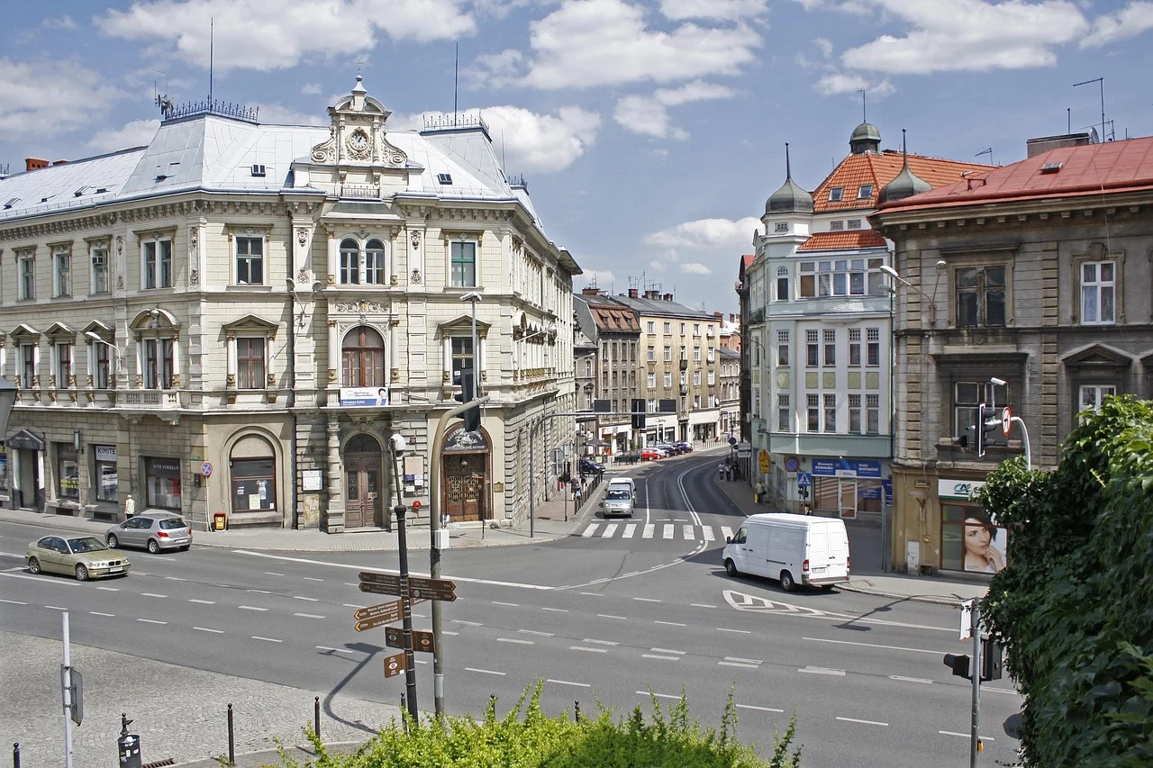 Zabudowa centrum Bielska-Białej
