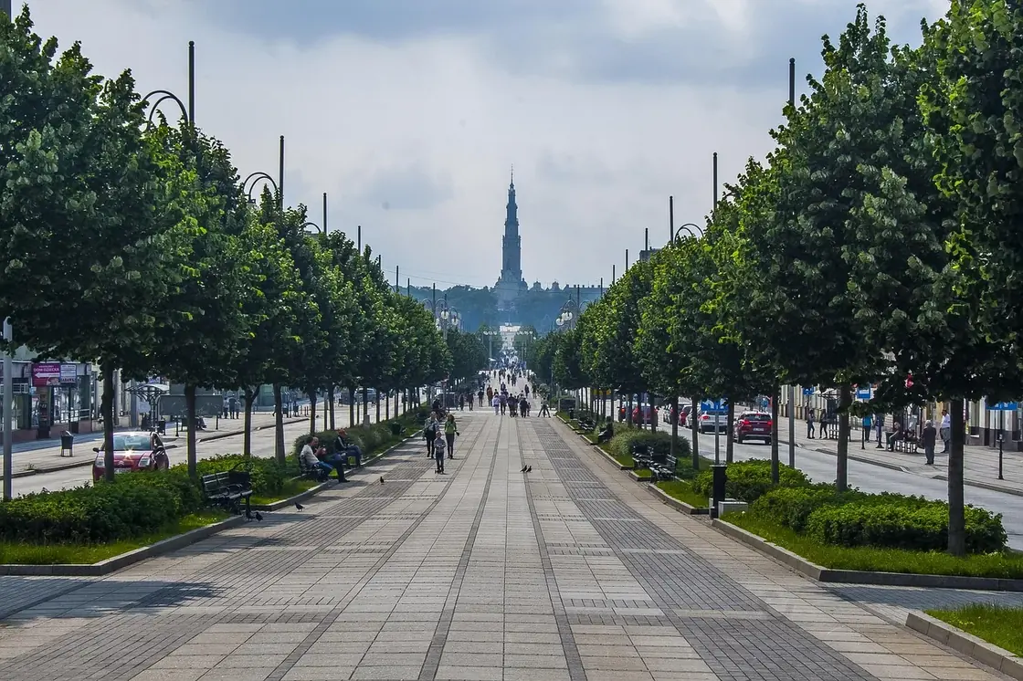 Częstochowa — widok miasta