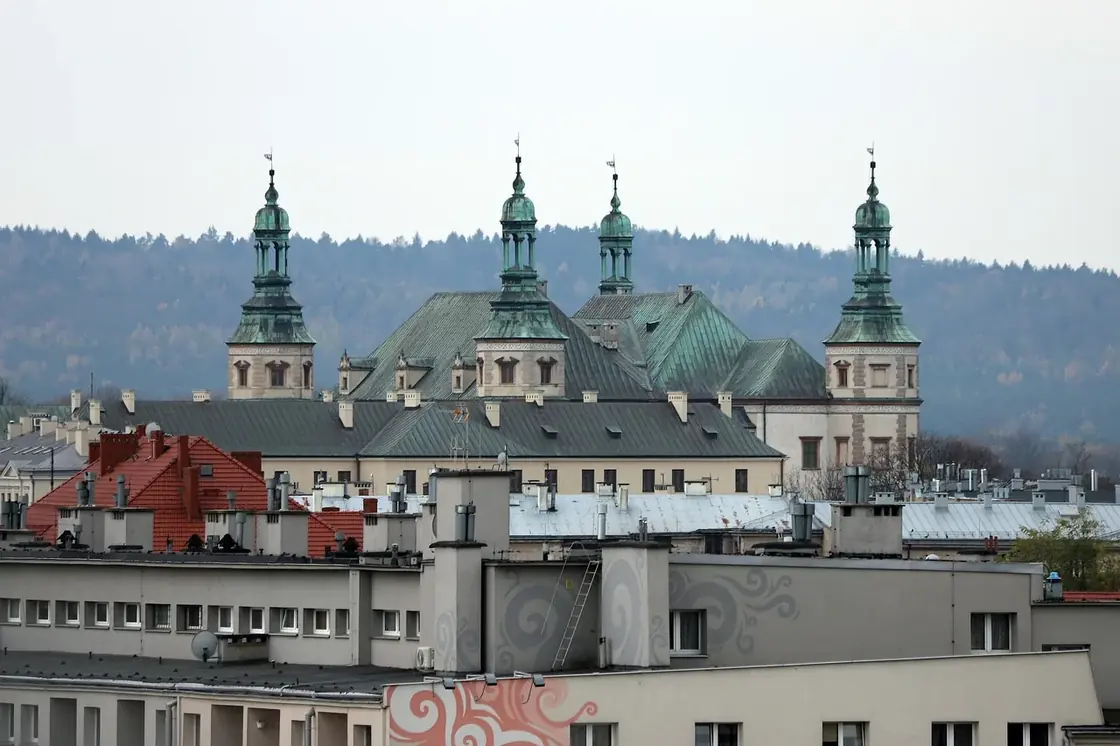 Kielce — widok miasta