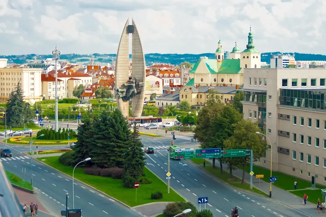 Rzeszów — widok miasta