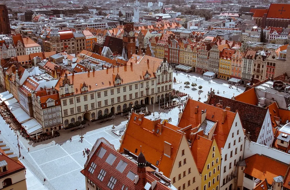 Wrocław — widok miasta