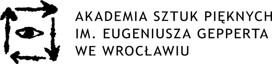 Logo: Akademia Sztuk Pięknych im. Eugeniusza Gepperta we Wrocławiu