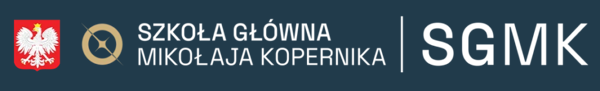 Logo: Szkoła Główna Mikołaja Kopernika