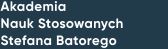 Logo Akademia Nauk Stosowanych Stefana Batorego