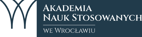 Logo: Akademia Nauk Stosowanych we Wrocławiu