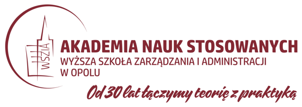 Logo: Akademia Nauk Stosowanych - Wyższa Szkoła Zarządzania i Administracji w Opolu