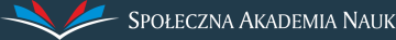 Logo: Społeczna Akademia Nauk z siedzibą w Łodzi — filia