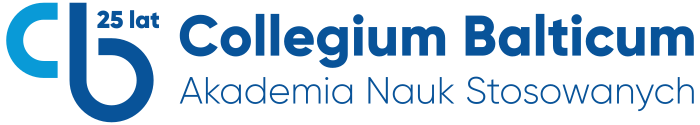 Logo: Collegium Balticum - Akademia Nauk Stosowanych z siedzibą w Szczecinie