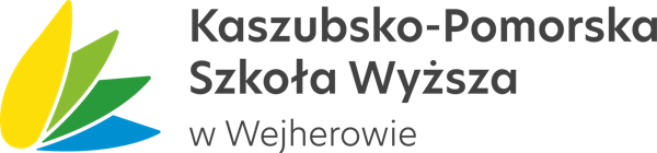 Logo Kaszubsko-Pomorska Szkoła Wyższa w Wejherowie