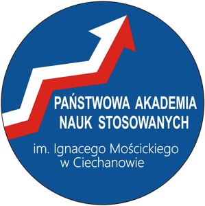 Logo Państwowa Akademia Nauk Stosowanych im. Ignacego Mościckiego w Ciechanowie