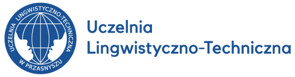 Logo Uczelnia Lingwistyczno-Techniczna w Przasnyszu