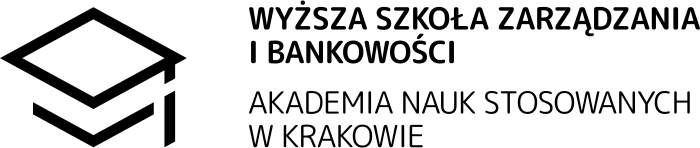 Logo: Wyższa Szkoła Zarządzania i Bankowości - Akademia Nauk Stosowanych w Krakowie