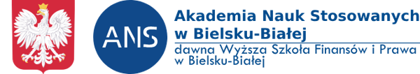 Logo: Akademia Nauk Stosowanych w Bielsku-Białej