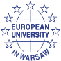 Logo: Europejska Uczelnia w Warszawie