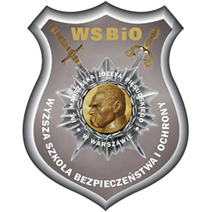 Logo: Wyższa Szkoła Bezpieczeństwa i Ochrony im. Marszałka Józefa Piłsudskiego z siedzibą w Warszawie