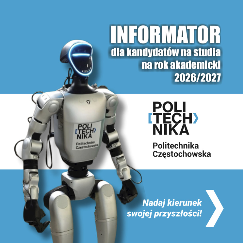 Informator dla kandydatów PCz — rok akademicki 2026/2027