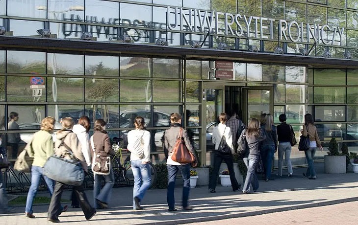 Uniwersytet Rolniczy im. Hugona Kołłątaja w Krakowie URK — materiał ilustracyjny