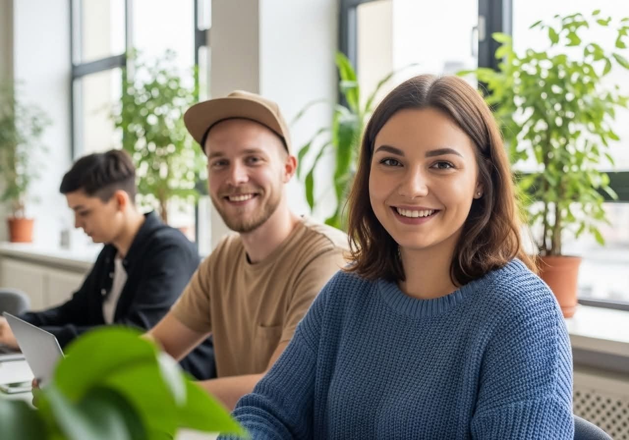 Akademia WIT w Warszawie — Studenci w przestrzeni uczelni