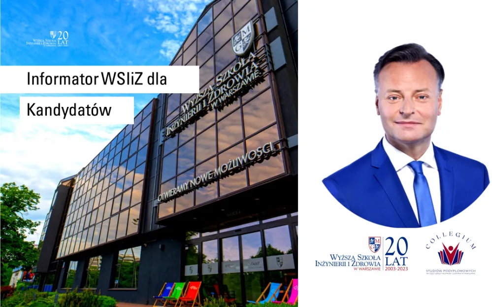 Wyższa Szkoła Inżynierii i Zdrowia w Warszawie — materiał ilustracyjny