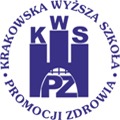 Logo: Krakowska Wyższa Szkoła Promocji Zdrowia w Krakowie