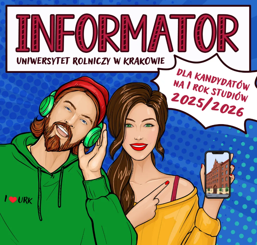 Uniwersytet Rolniczy im. Hugona Kołłątaja w Krakowie URK — materiał ilustracyjny