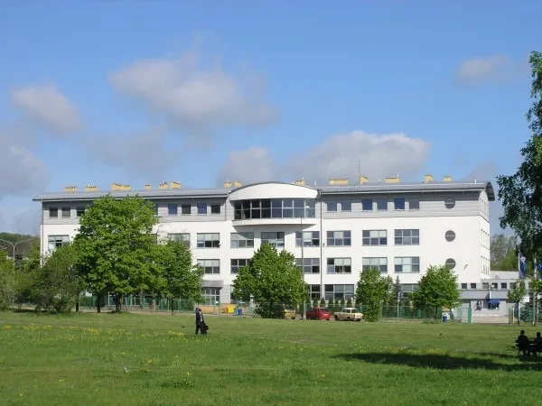 Rektorat Uniwersytetu Gdańskiego - widok od ul. Wita Stwosza