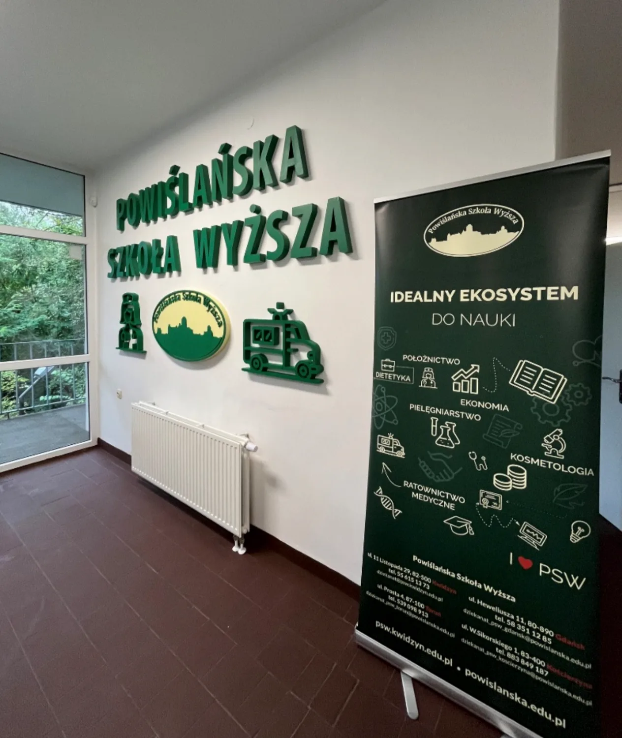 Powiślańska Akademia Nauk Stosowanych w Gdańsku — materiał ilustracyjny