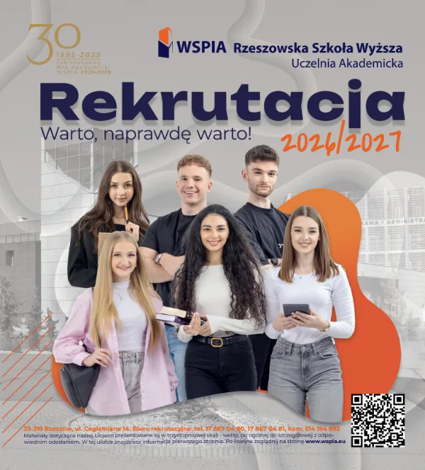 WSPiA Rzeszowska Szkoła Wyższa — materiał ilustracyjny