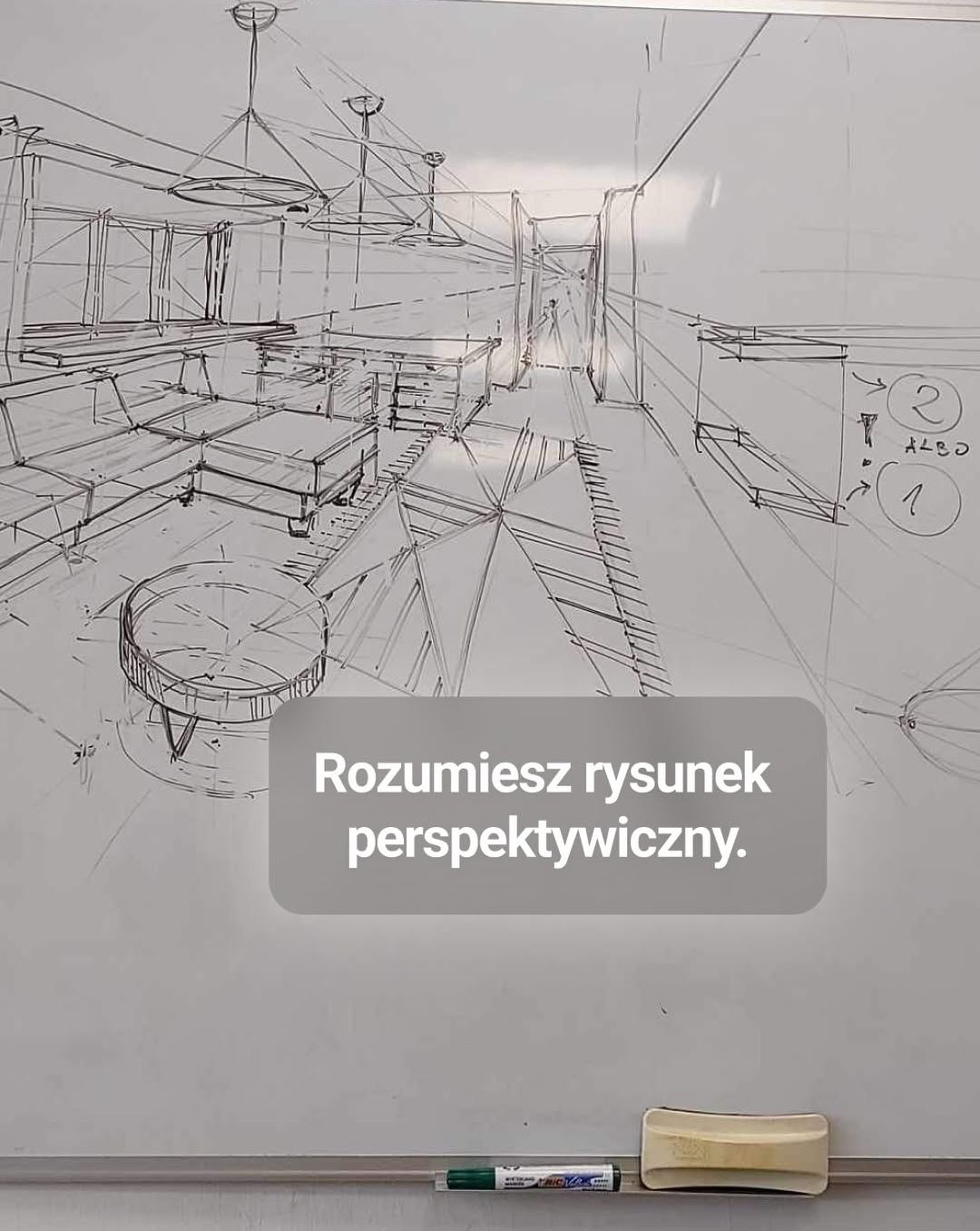 Akademia WIT w Warszawie — Nauka rysunku perspektywicznego