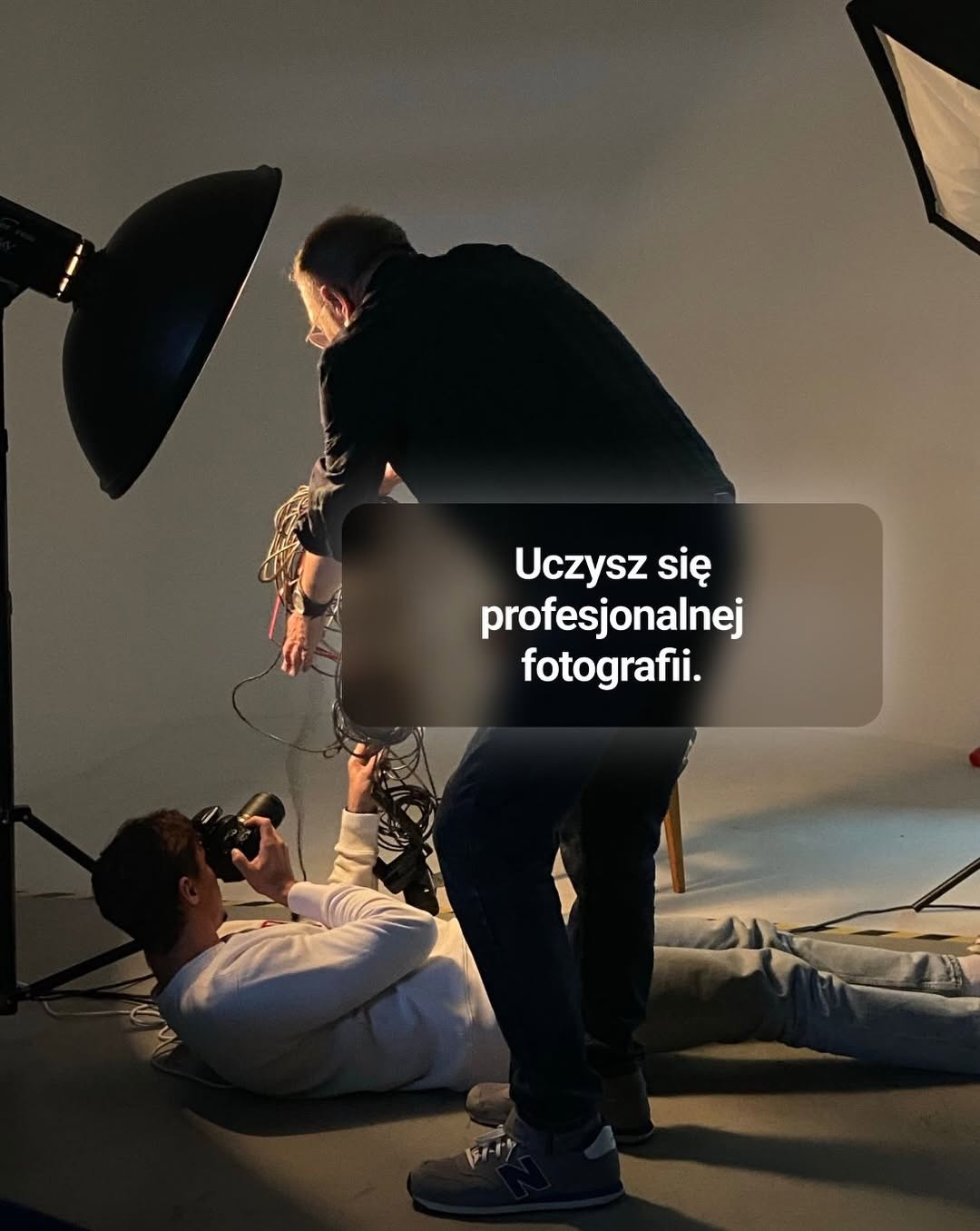Akademia WIT w Warszawie — Zajęcia z fotografii w studiu