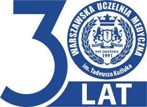 Logo Warszawska Uczelnia Medyczna im. Tadeusza Koźluka